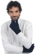 Cachemire accessoires gants manous marine fonce 27 x 14 cm