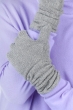 Cachemire accessoires gants tadom gris chine 44 x 16 cm