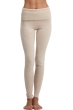 Cachemire pantalon legging femme shirley natural beige xl