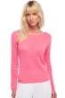 Cachemire pull femme col rond caleen blushing m