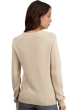 Cachemire pull femme col rond tyrol natural beige 4xl