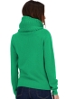 Cachemire pull femme col roule tisha new green xl
