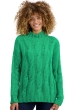 Cachemire pull femme col roule twiggy new green s