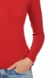 Cachemire pull femme col v emma rouge velours xl