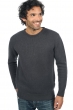 Cachemire pull homme col rond bilal anthracite m