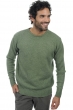 Cachemire pull homme col rond bilal vert chine 2xl