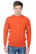 Cachemire pull homme col rond nestor 4f paprika l