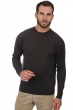 Cachemire pull homme col rond nestor marron chine l