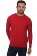 Cachemire pull homme col rond nestor rouge velours xl