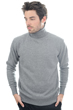 Cachemire pull homme col roule edgar 4f gris chine 3xl