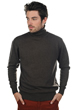 Cachemire pull homme col roule edgar 4f marron chine 3xl