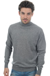 Cachemire pull homme col roule edgar gris chine xs