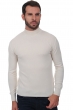 Cachemire pull homme col roule frederic ecru xs
