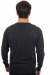 Cachemire pull homme col v hippolyte anthracite chine xs