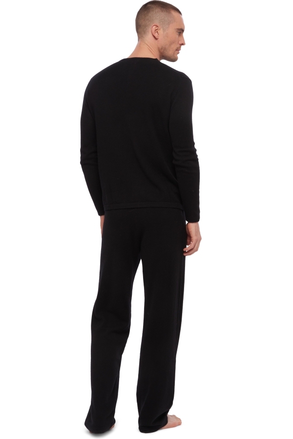 Cachemire accessoires homewear adam noir 2xl