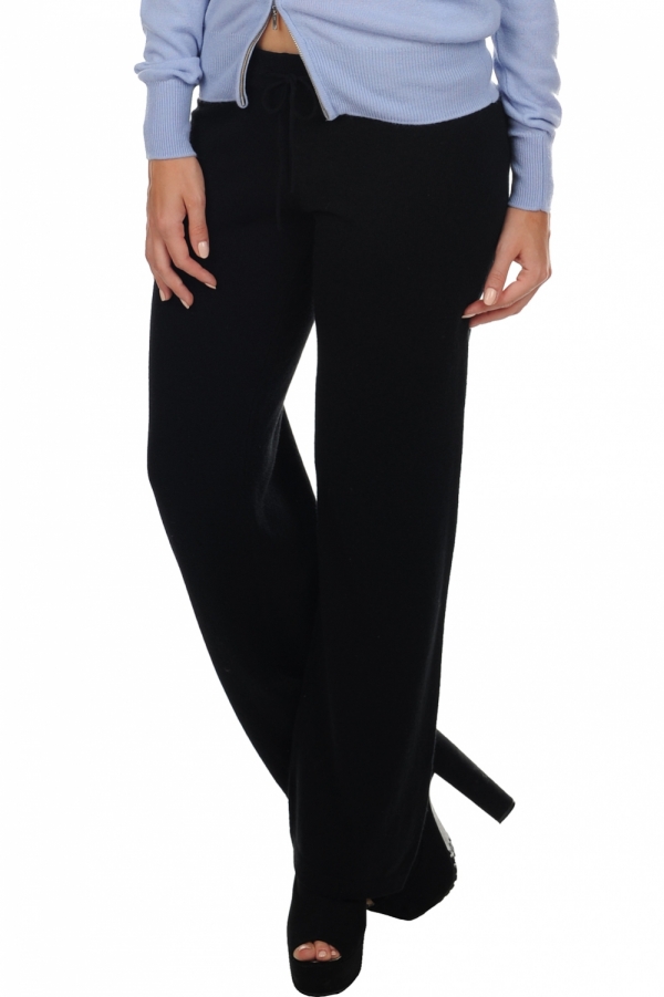 Cachemire pantalon legging femme malice noir 2xl