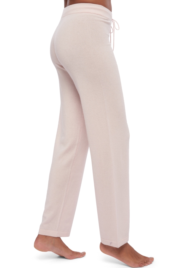 Cachemire pantalon legging femme malice rose pale 3xl