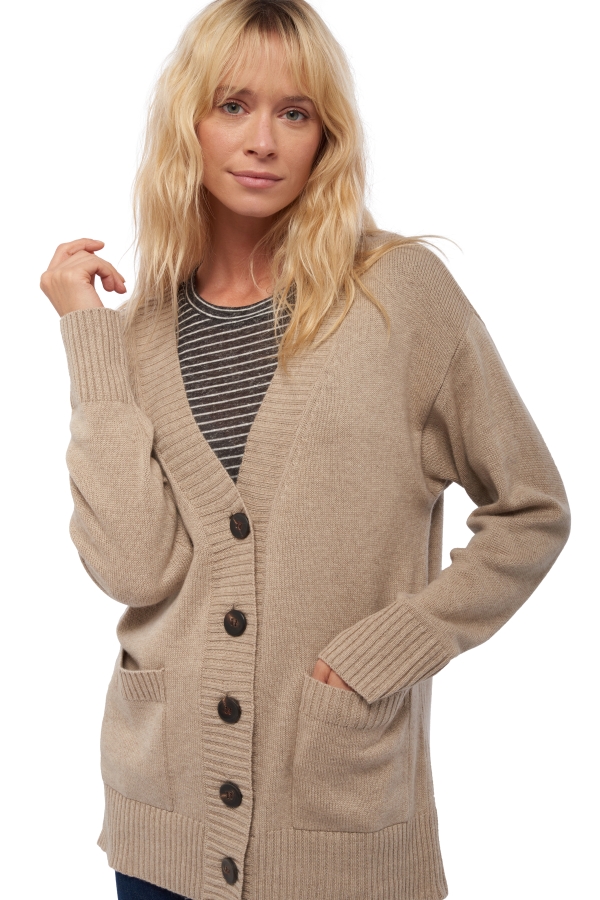 Cachemire pull femme vadena natural stone xs