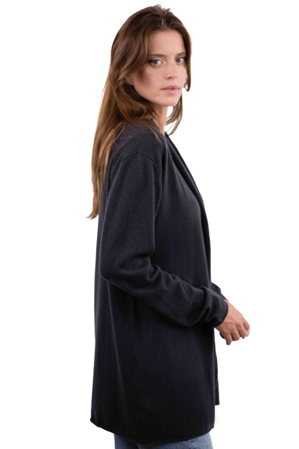 Cachemire robe manteau femme pucci anthracite s