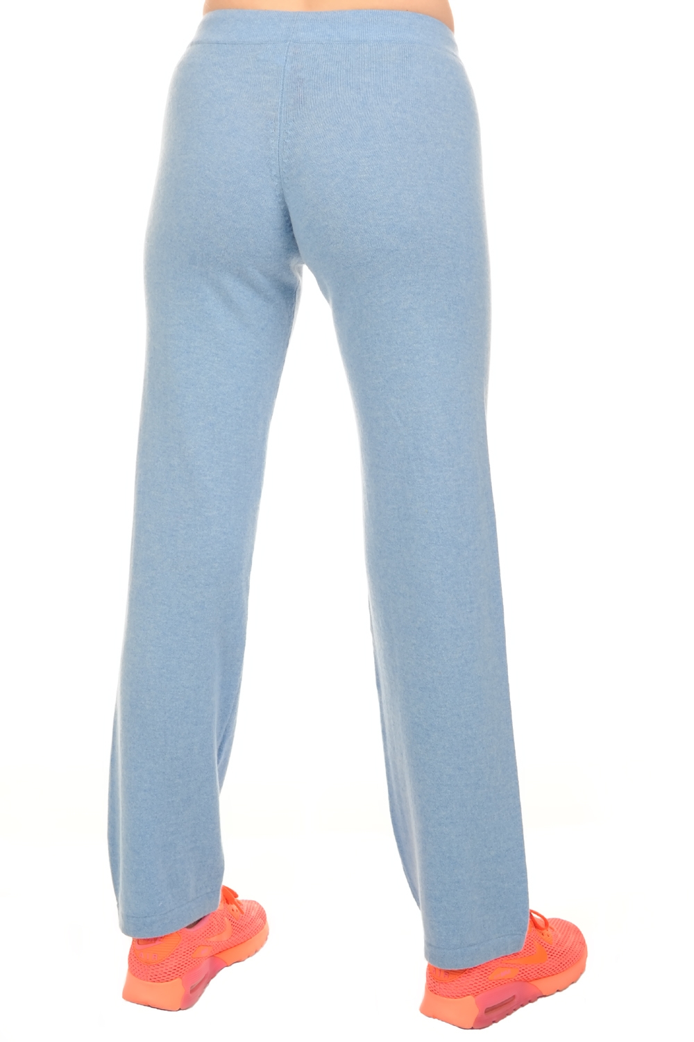 Cachemire pantalon legging femme malice bleu azur chine 2xl