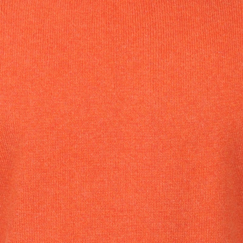 Cachemire pull homme col roule achille paprika s