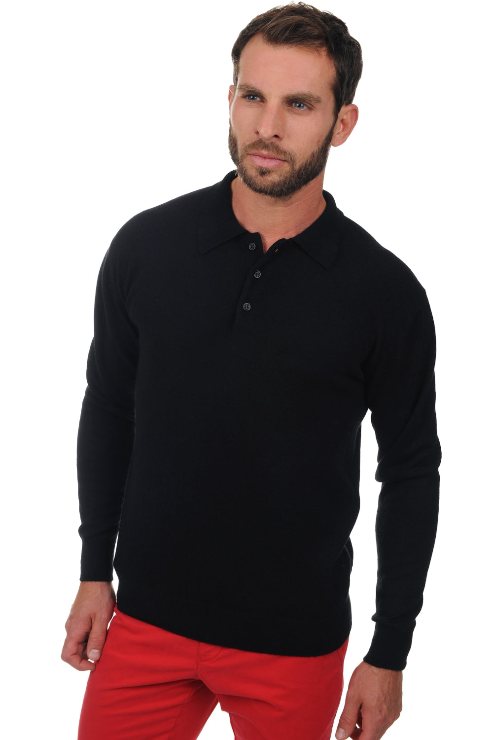 Alexandre en cachemire homme - noir - Mahogany