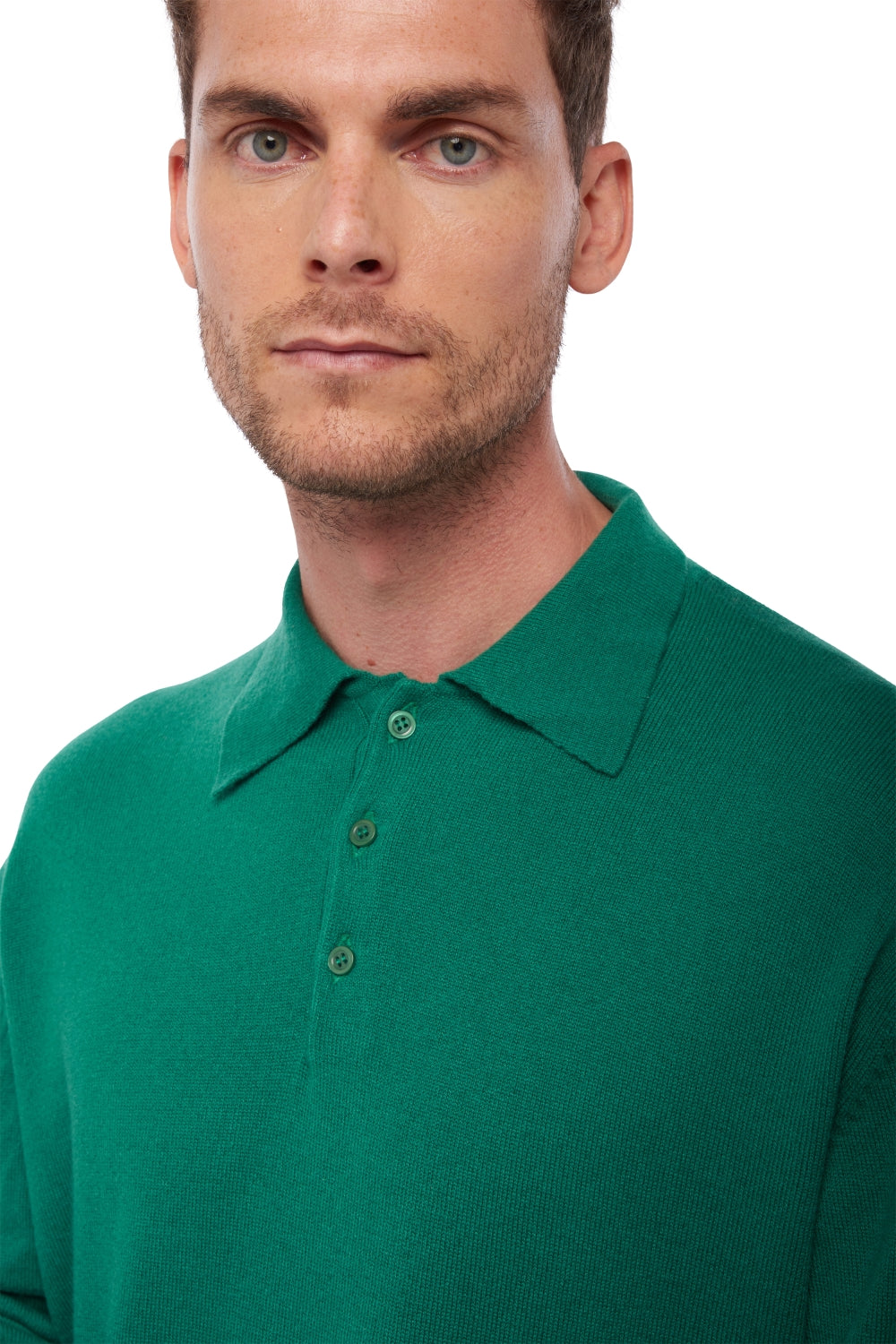 Alexandre en cachemire homme - vert anglais - Mahogany