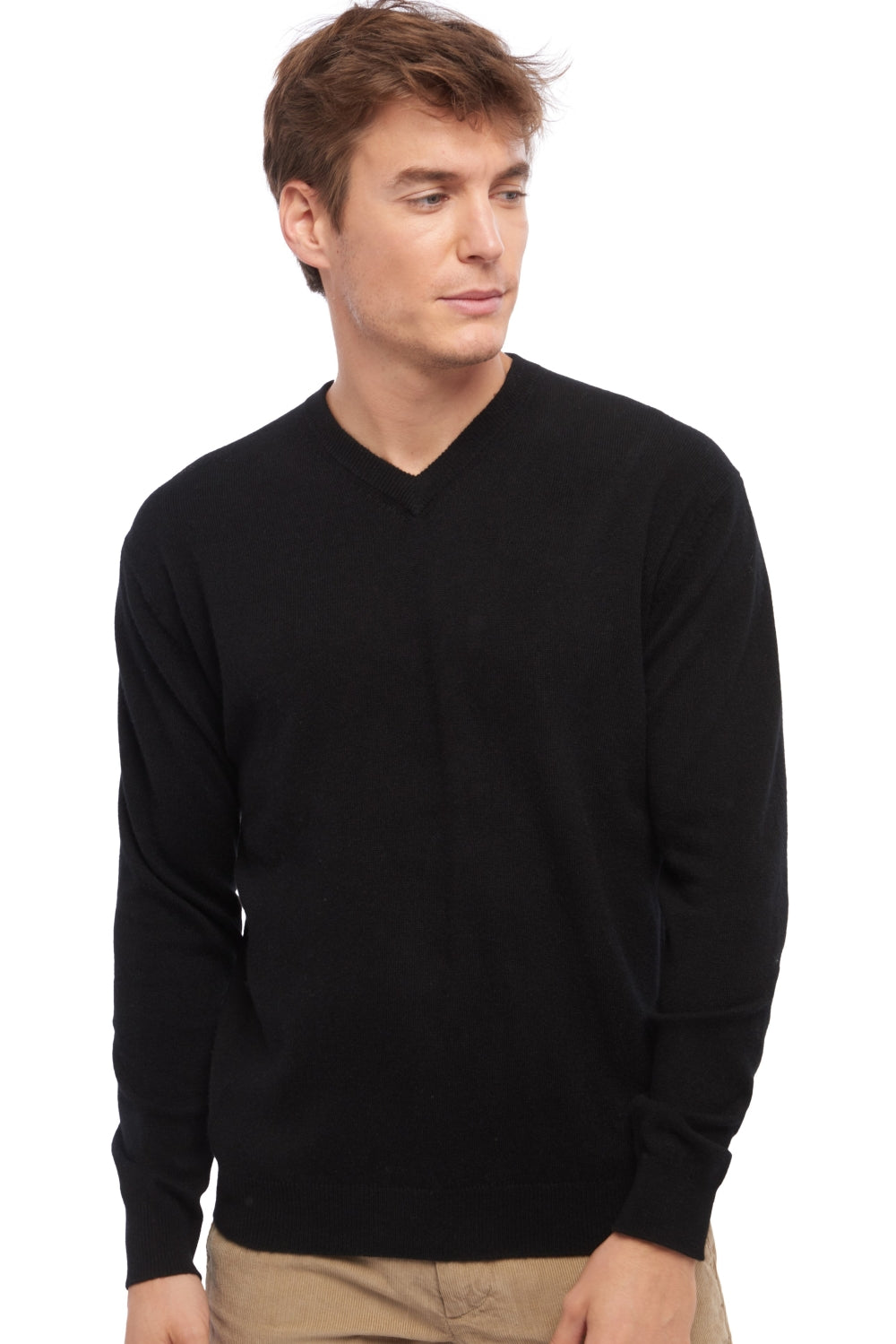 Gaspard en cachemire homme - noir - Mahogany