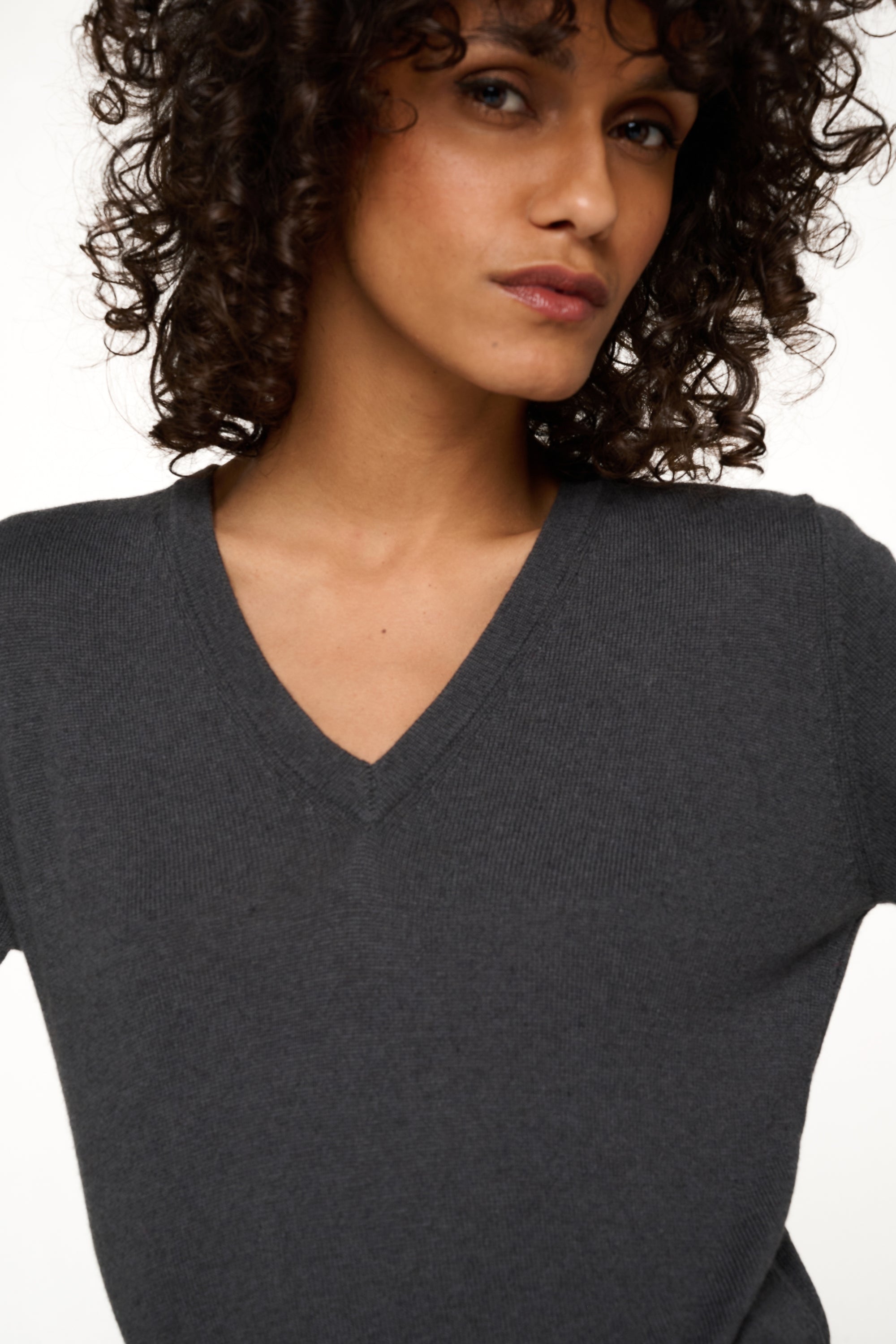 Emma en cachemire femme - Vue 2 - anthracite - Mahogany