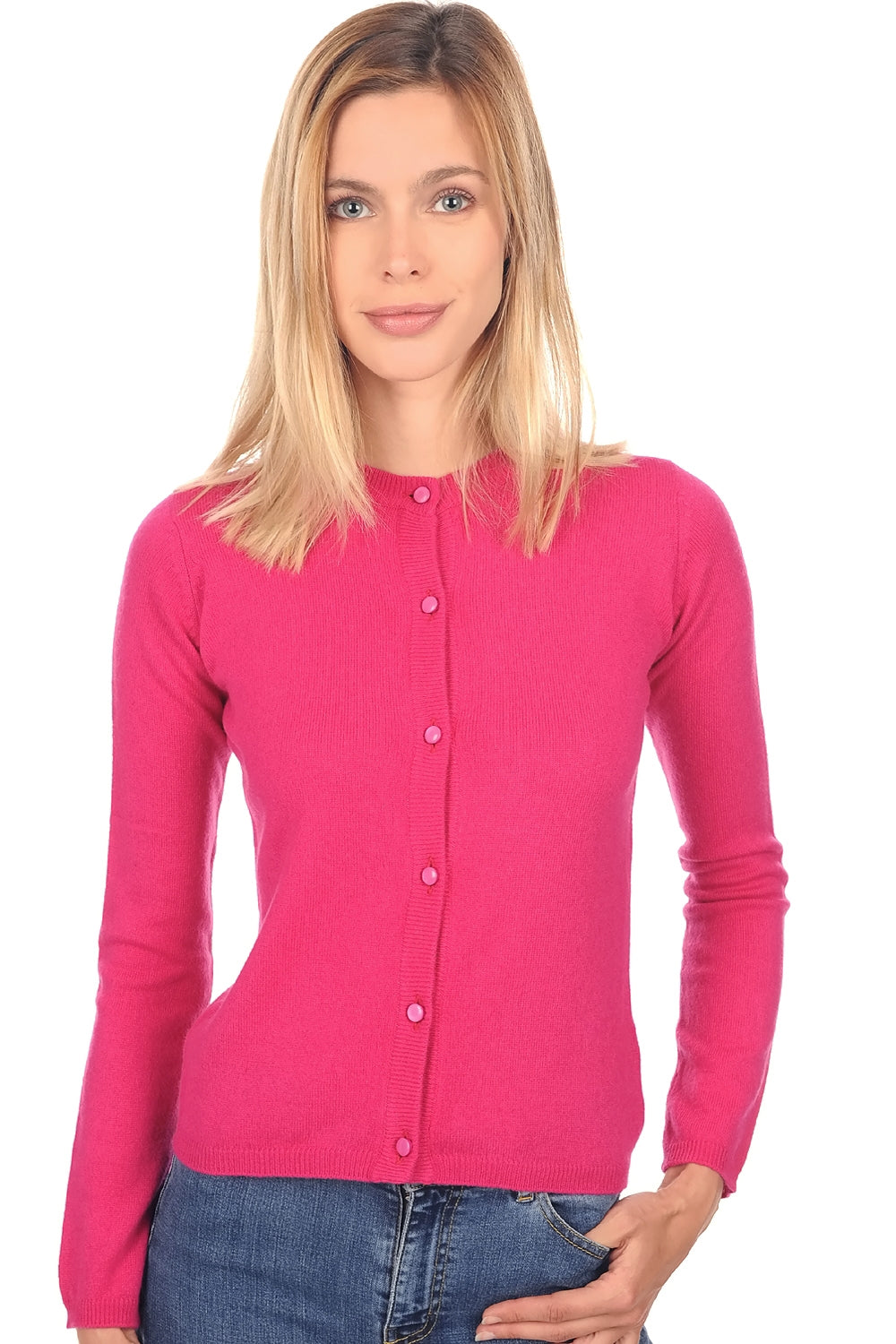 Chloe en cachemire femme - fuchsia - Mahogany