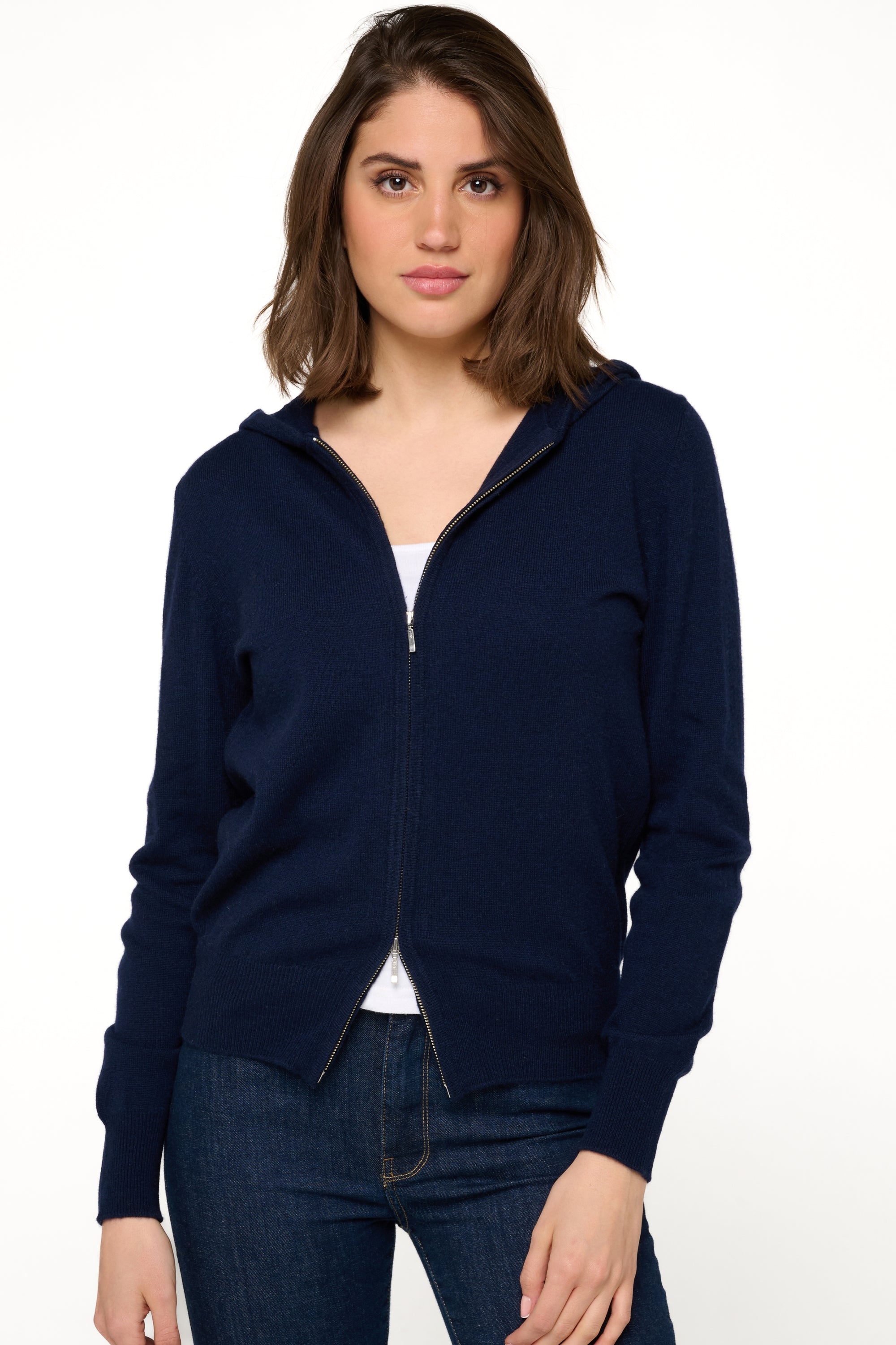 Louanne en cachemire femme - marine foncé - Mahogany