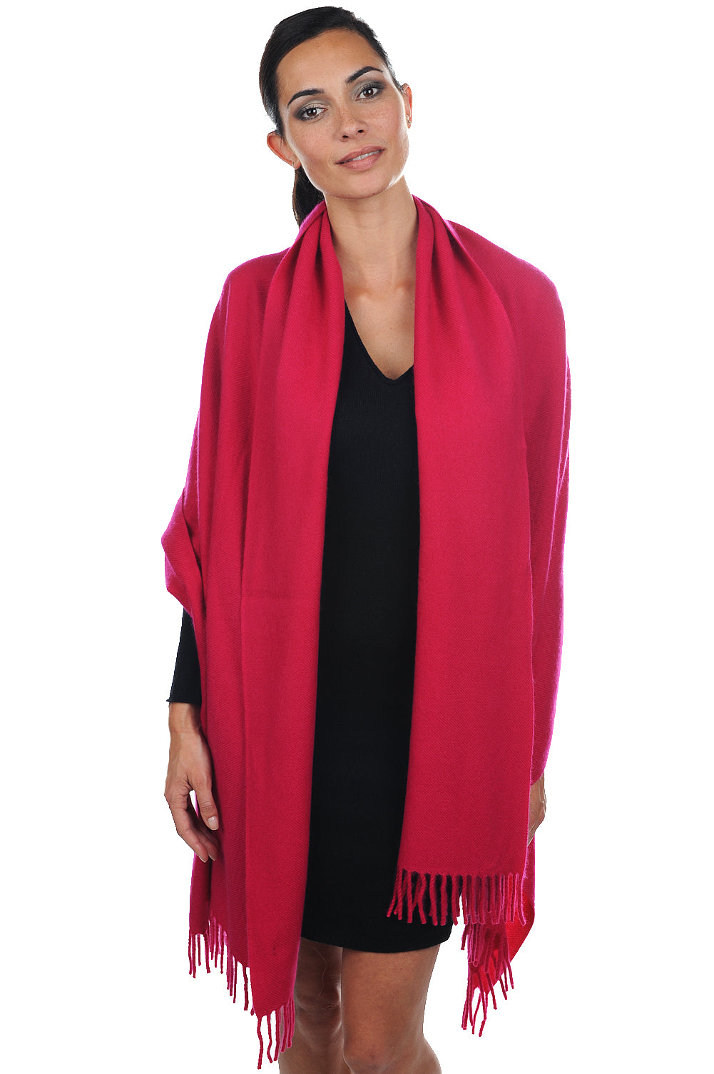 Niry en cachemire femme - fuchsia - Mahogany