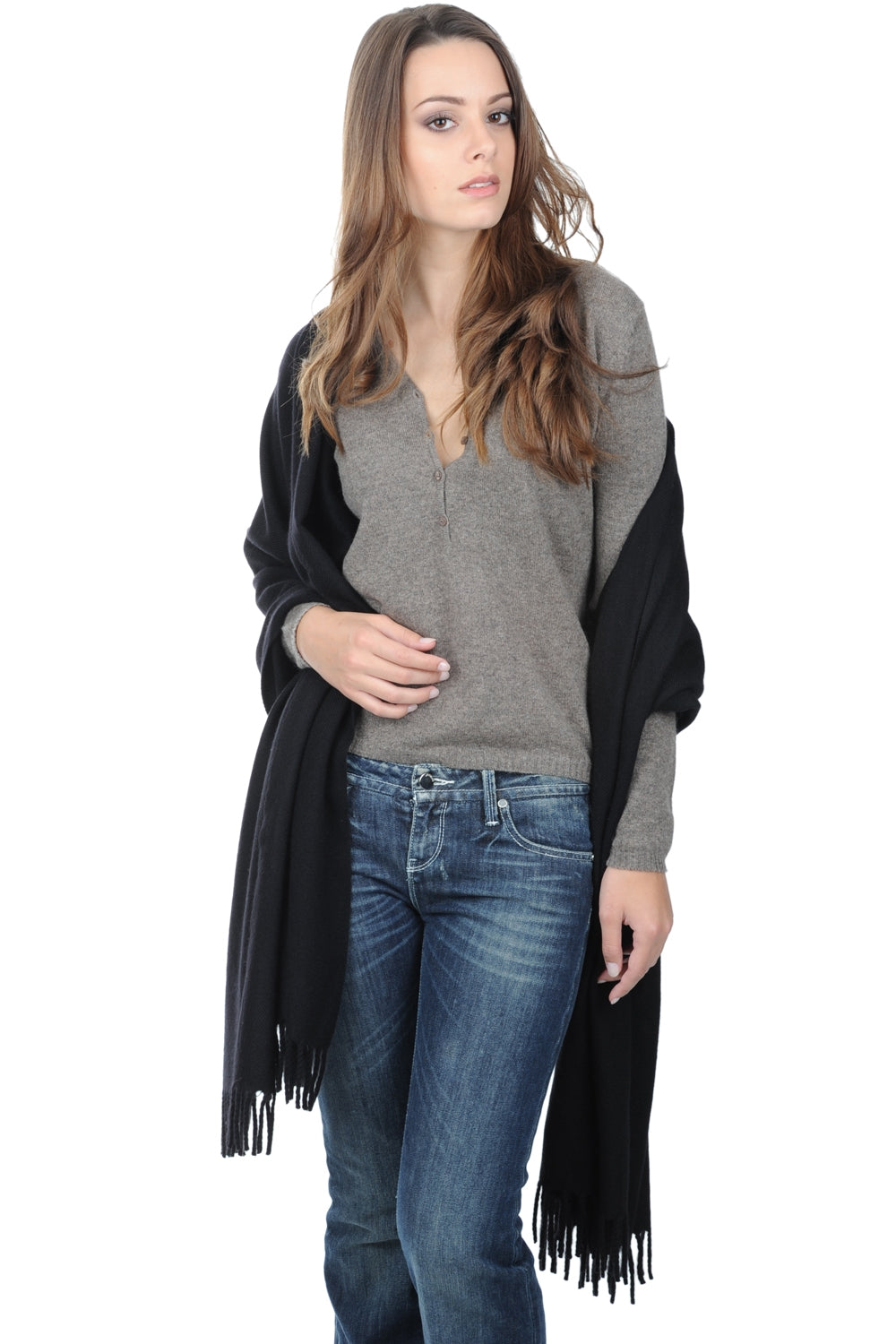 Niry en cachemire femme - noir - Mahogany