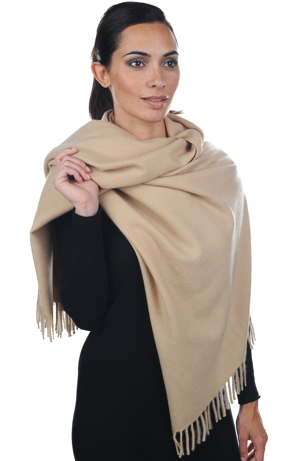 Niry en cachemire femme - beige - Mahogany