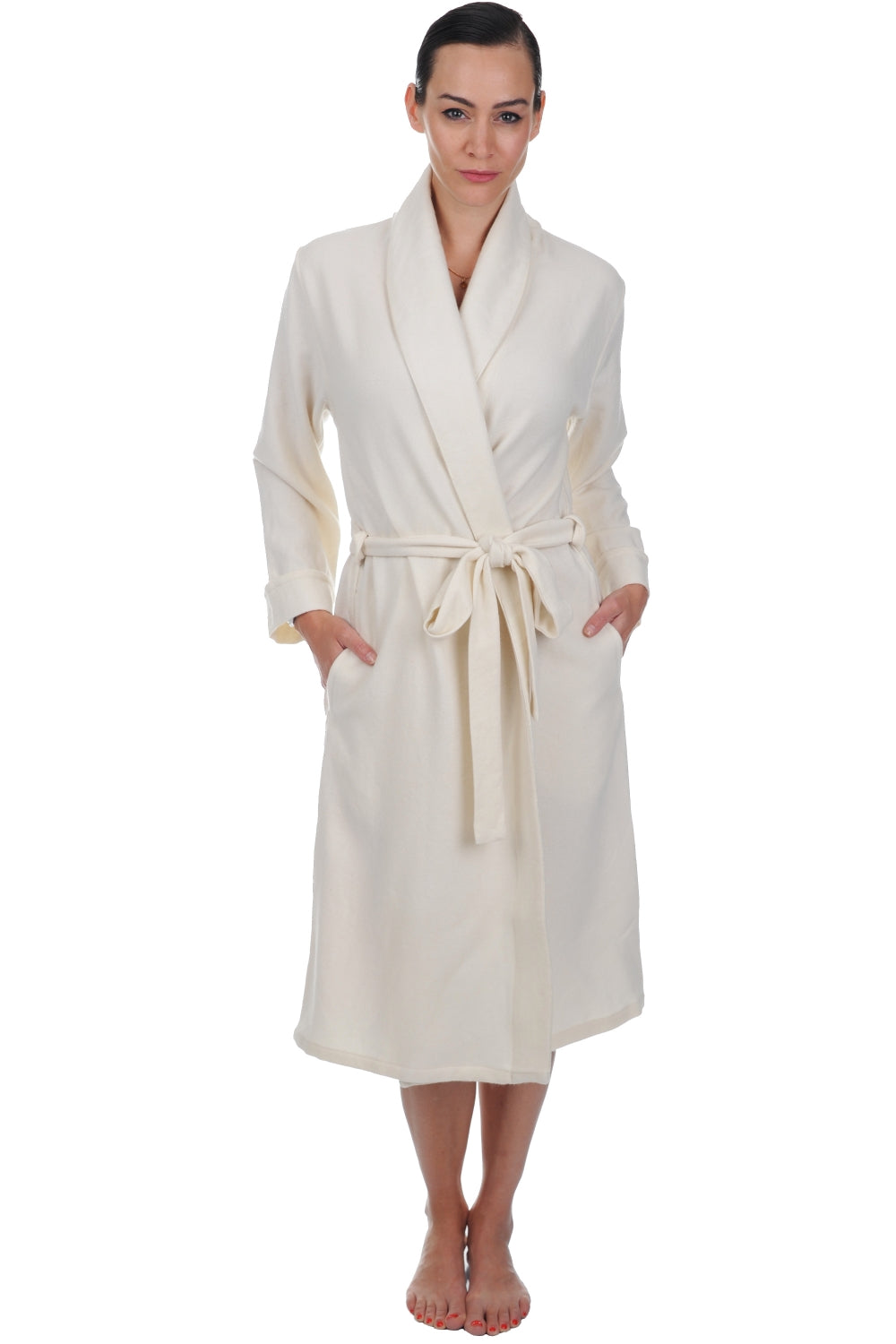 Mylady en cachemire femme - milk - Mahogany