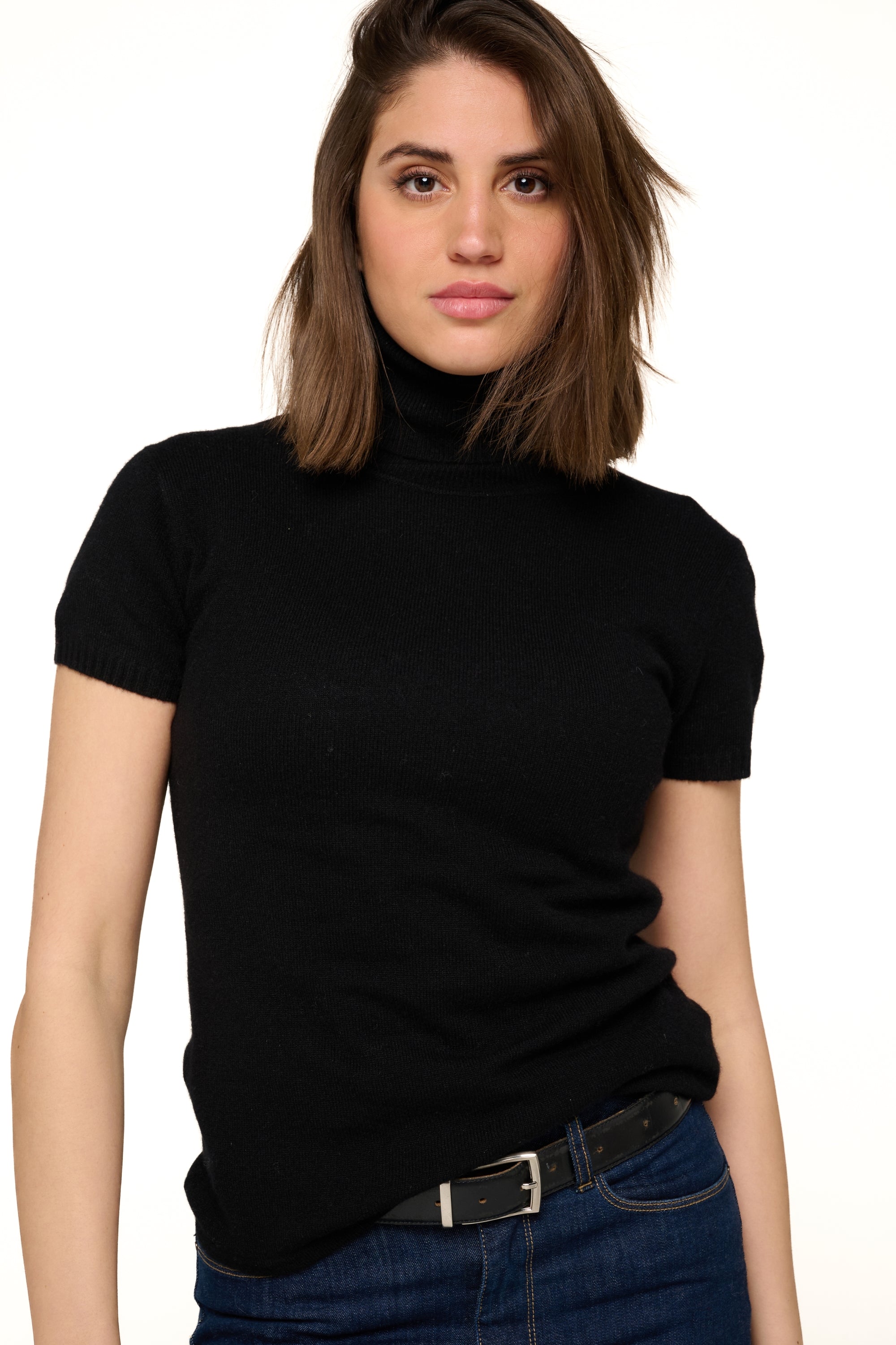 Olivia en cachemire femme - noir - Mahogany