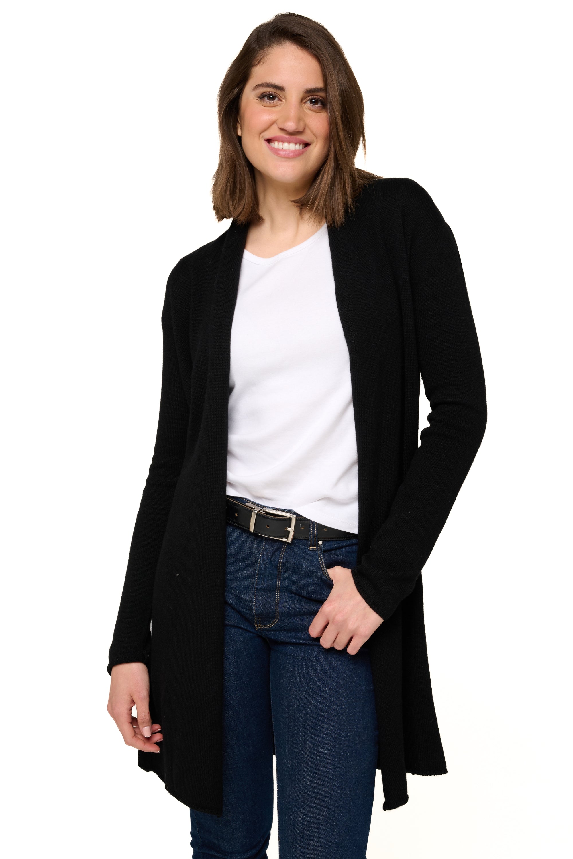 Perla en cachemire femme - noir - Mahogany