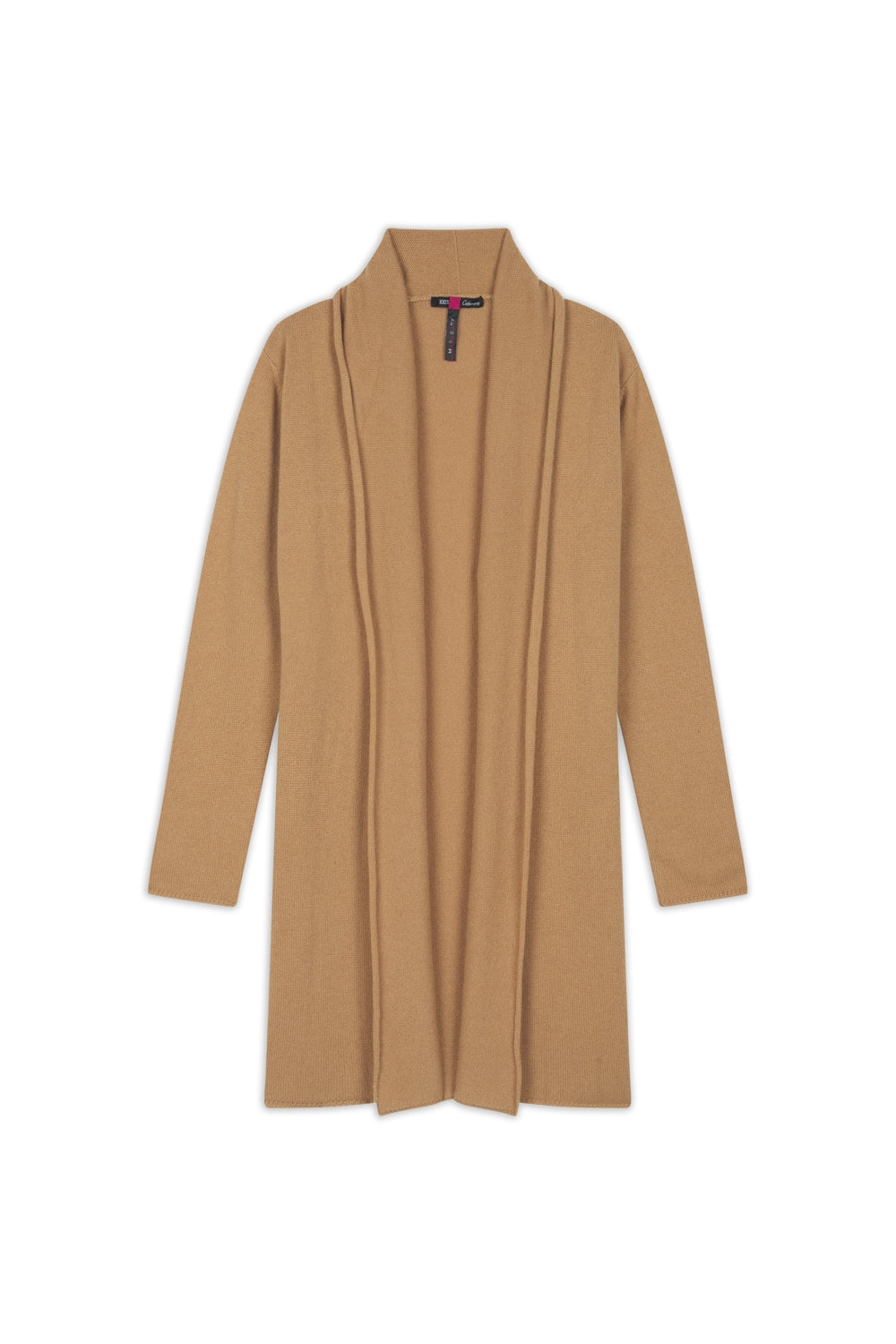 Perla en cachemire femme - camel - Mahogany
