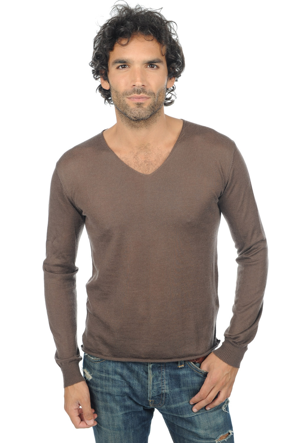 Leoduvet en duvet de cachemire homme - brownies - Mahogany