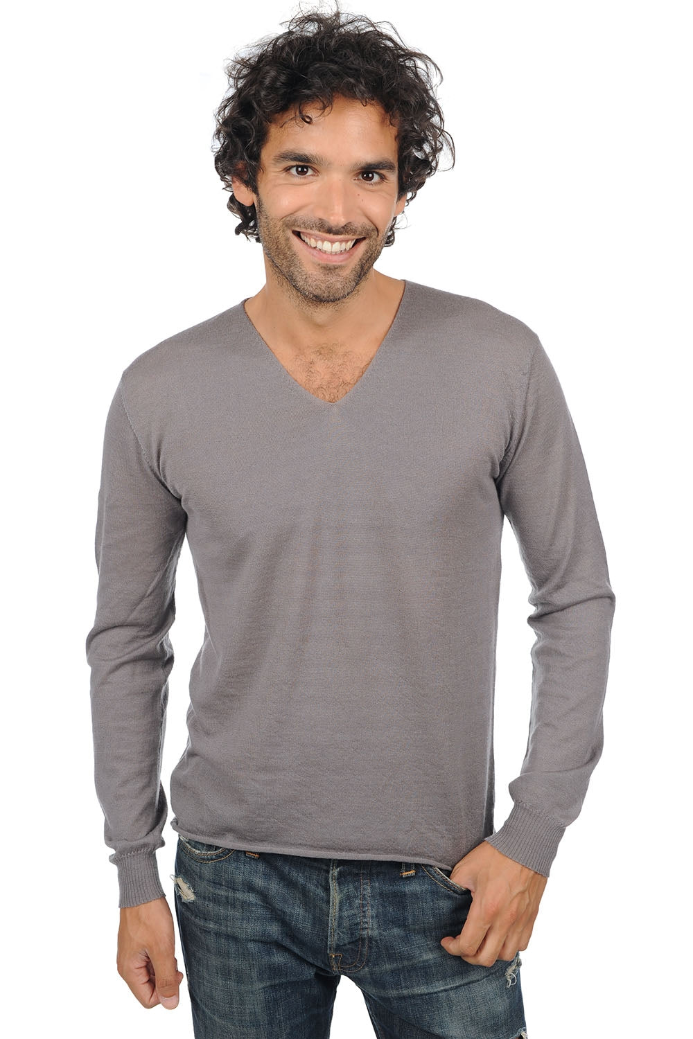 Leoduvet en duvet de cachemire homme - gris moyen - Mahogany
