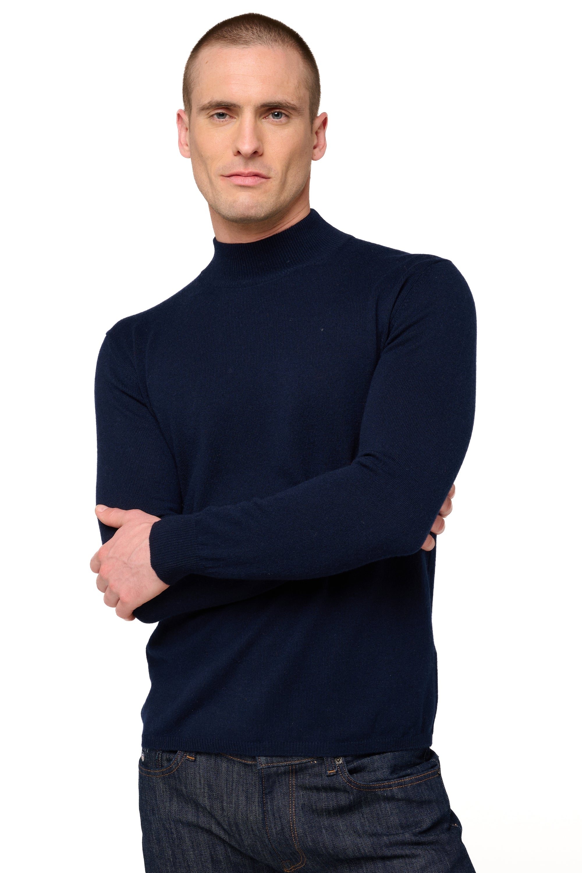 Frederic en cachemire homme - marine foncé - Mahogany