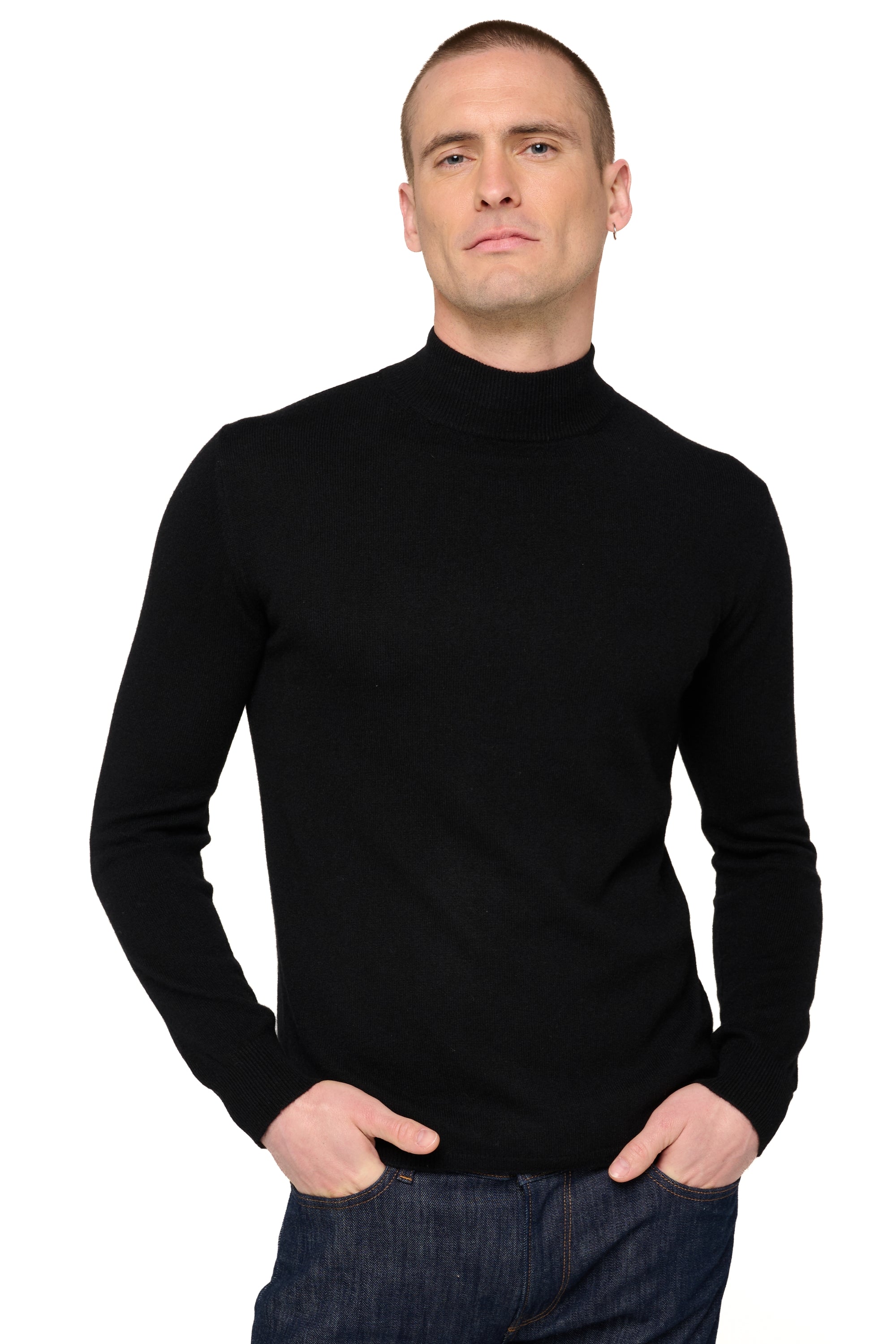 Frederic en cachemire homme - noir - Mahogany