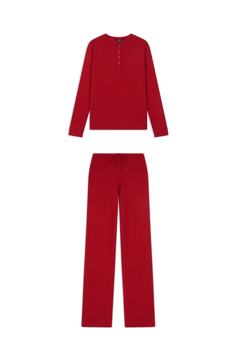 Loan en cachemire femme - rouge velours - Mahogany