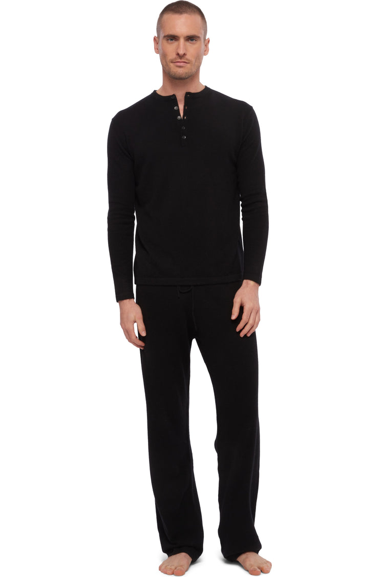Adam en cachemire homme - noir - Mahogany