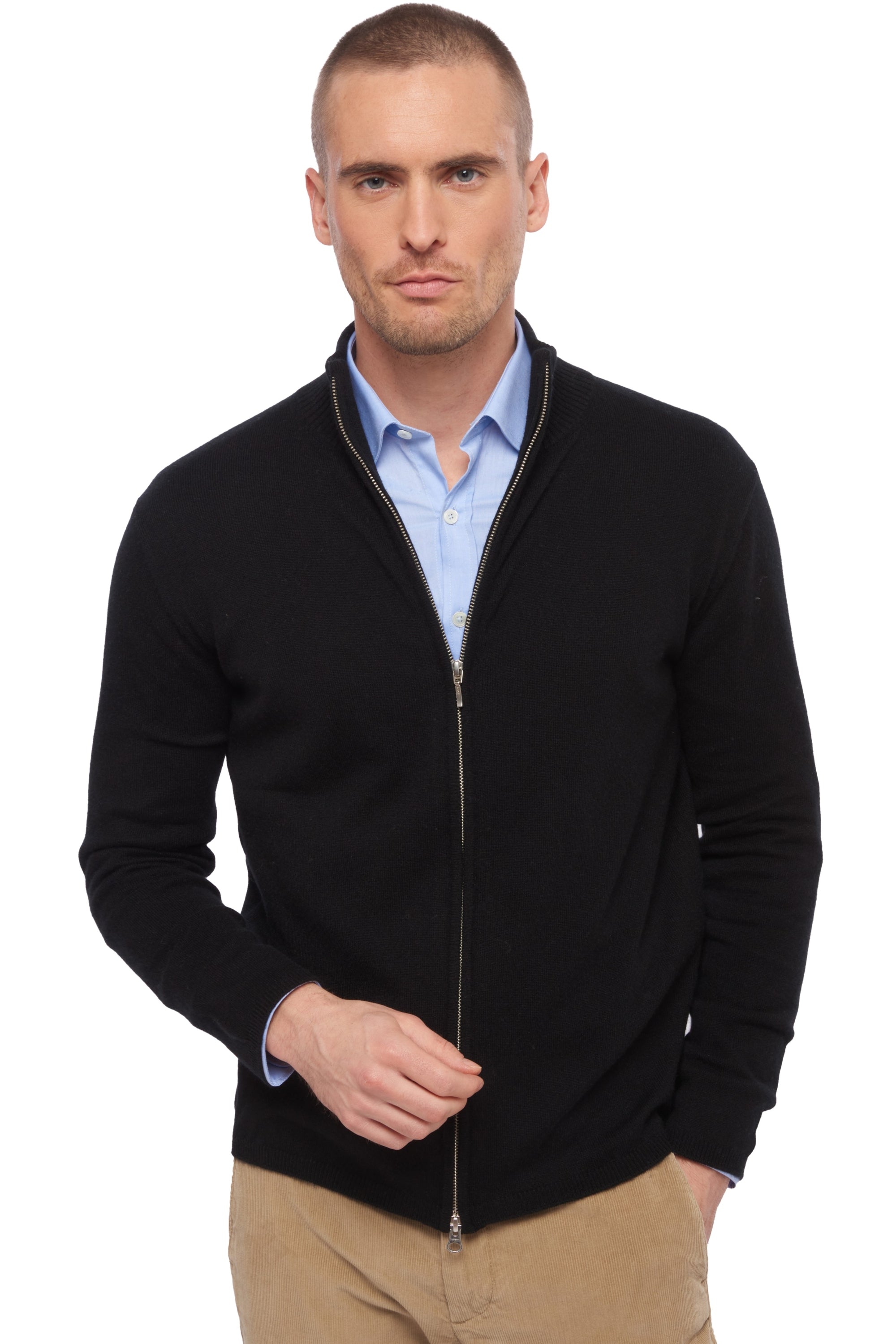 Elton en cachemire homme - noir - Mahogany