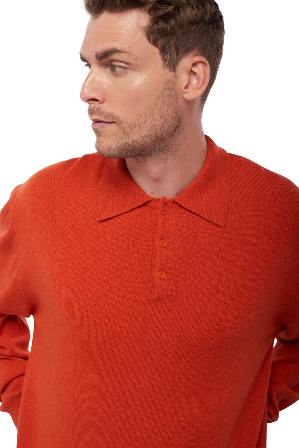 Alexandre en cachemire homme - paprika - Mahogany