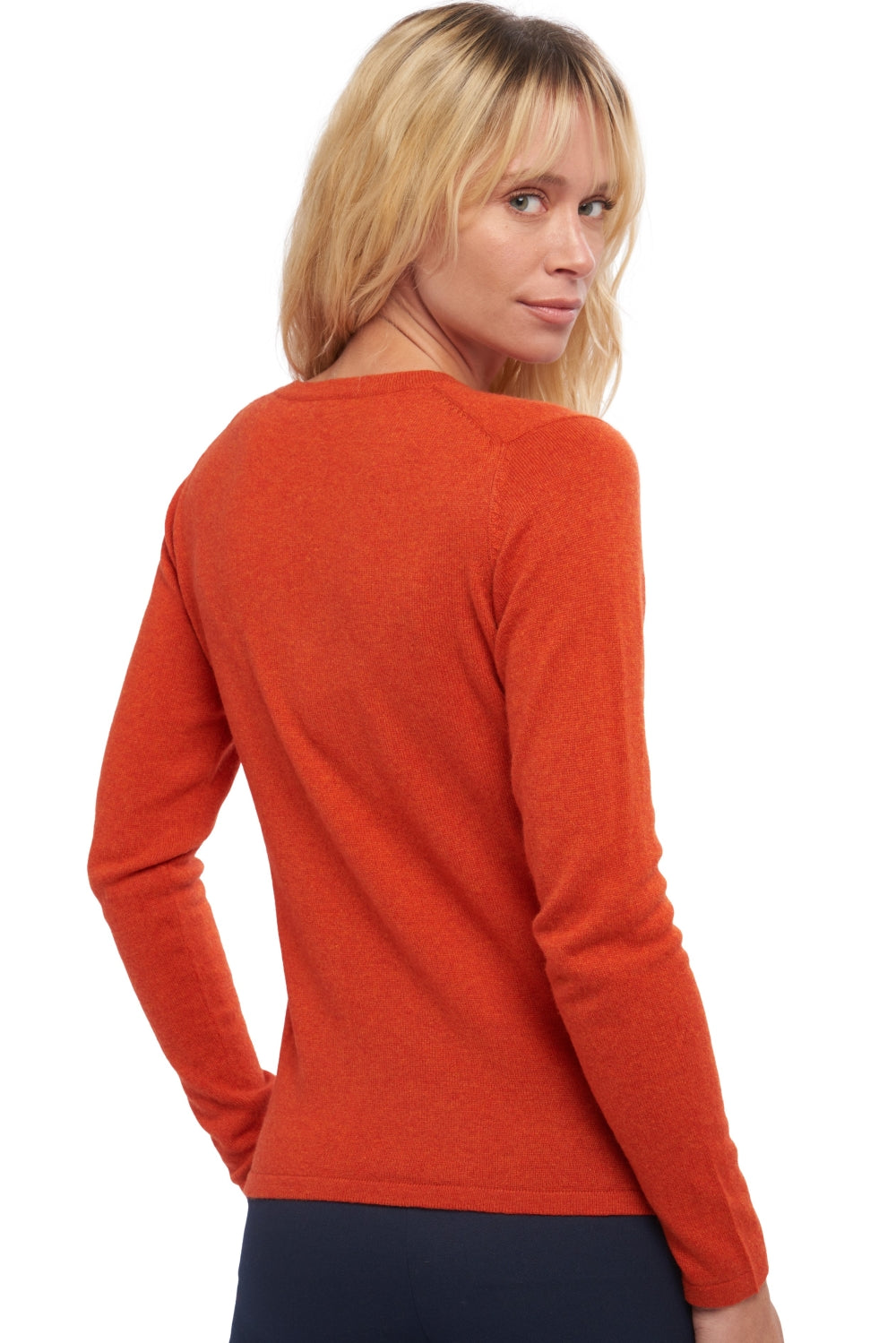 Emma en cachemire femme - Vue 1 - paprika - Mahogany