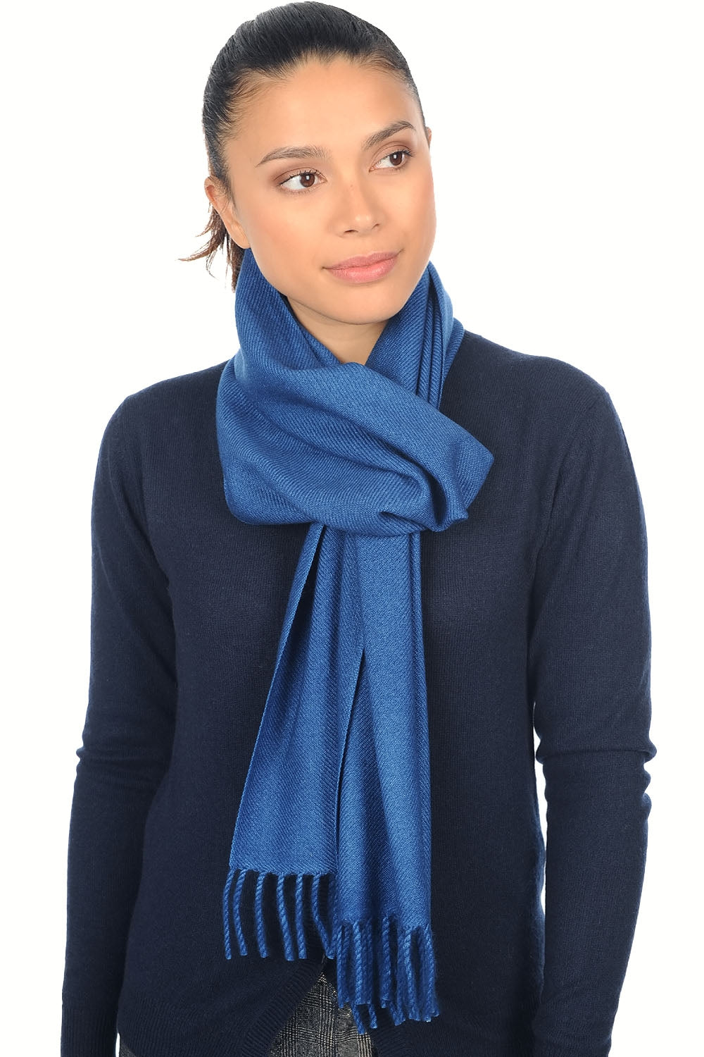 Zak200 en cachemire homme - bleu prusse - Mahogany