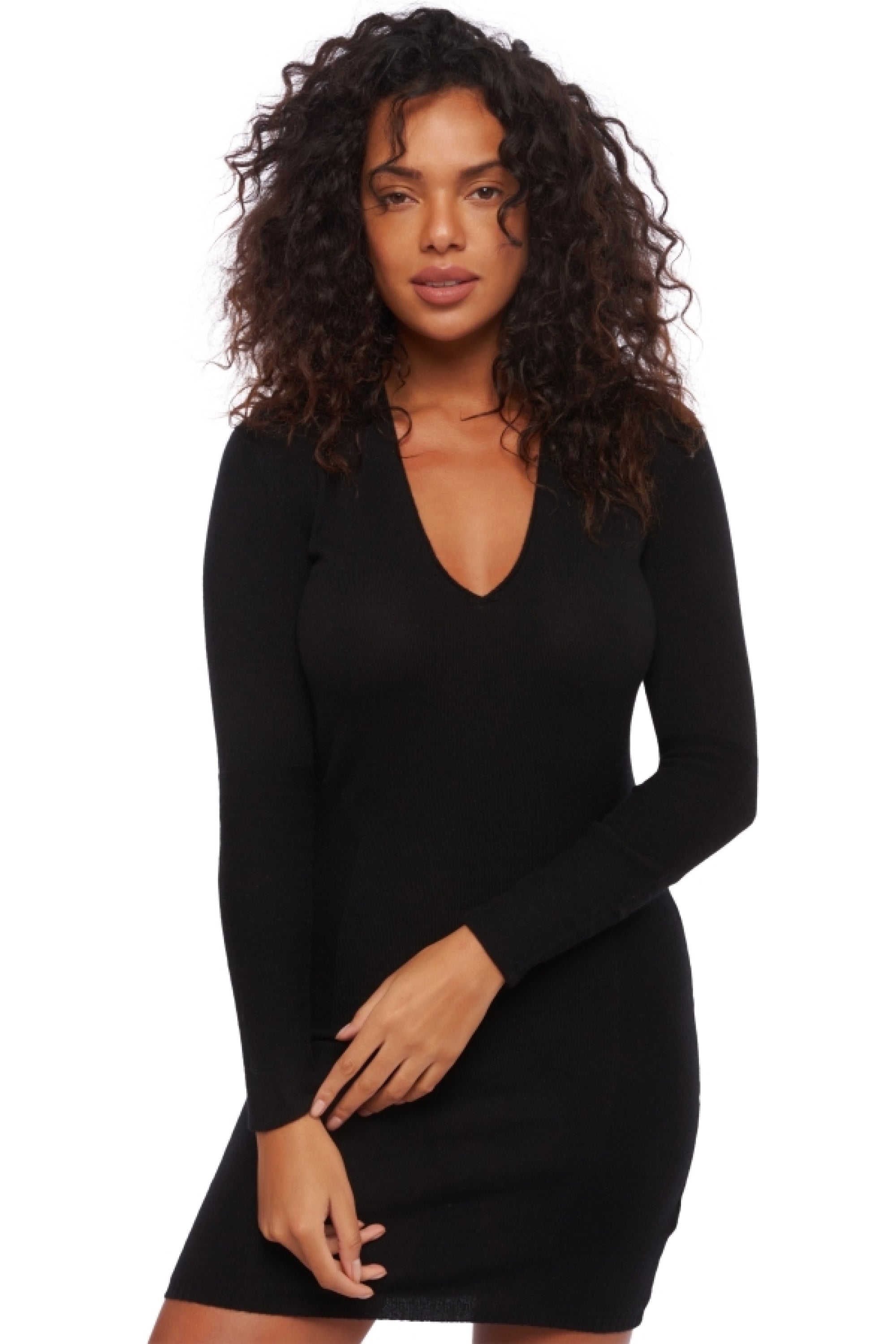 Rosalia en cachemire femme - noir - Mahogany