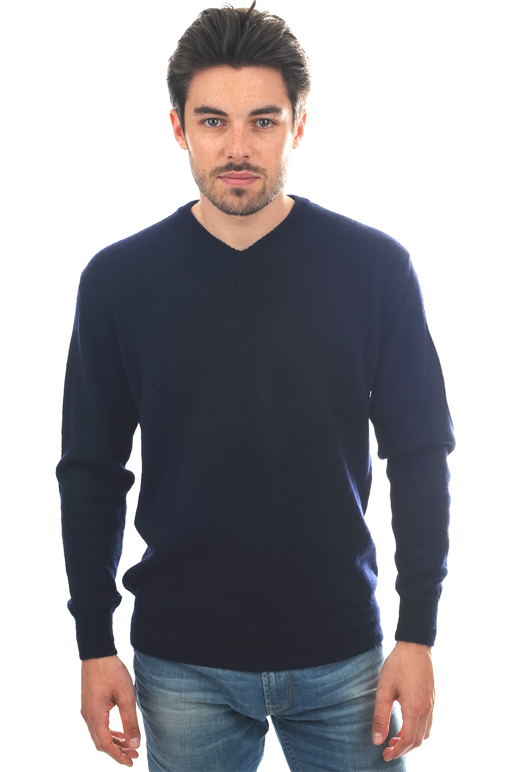 Gaspard-Alpaga en baby alpaga homme - bleu marine - Mahogany